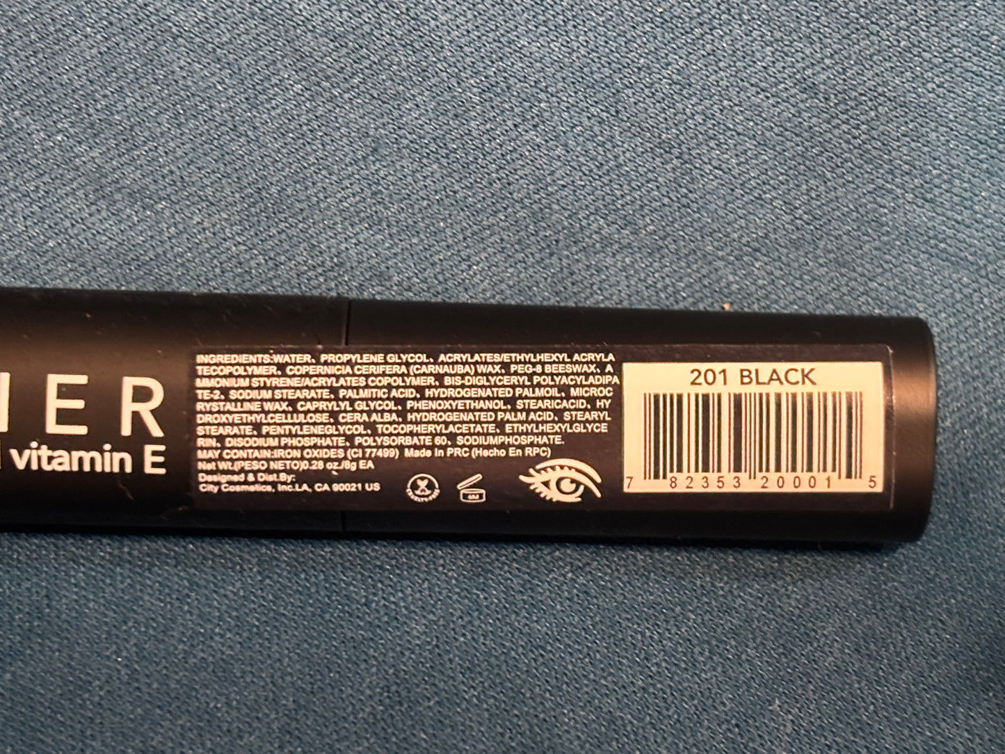 Italia Deluxe Classic Liquid Eyeliner (Black)