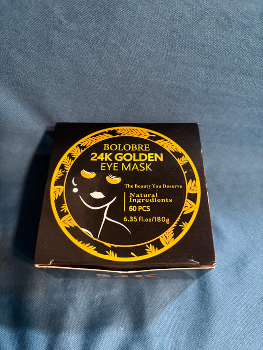 24k Golden Eye Mask